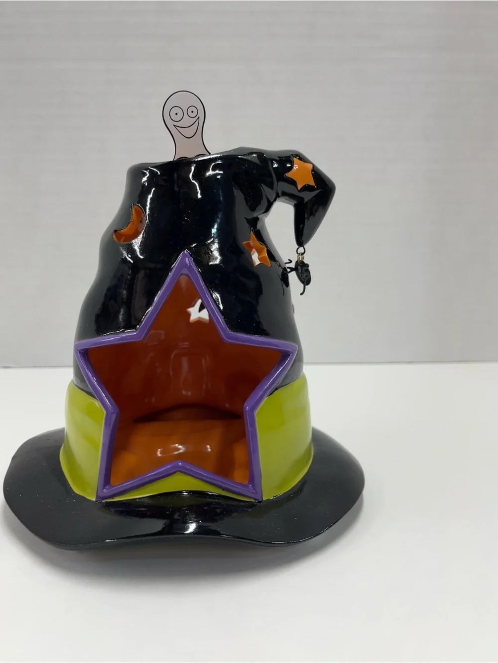 Partylite Spooky Witch Hat Tea Light House
